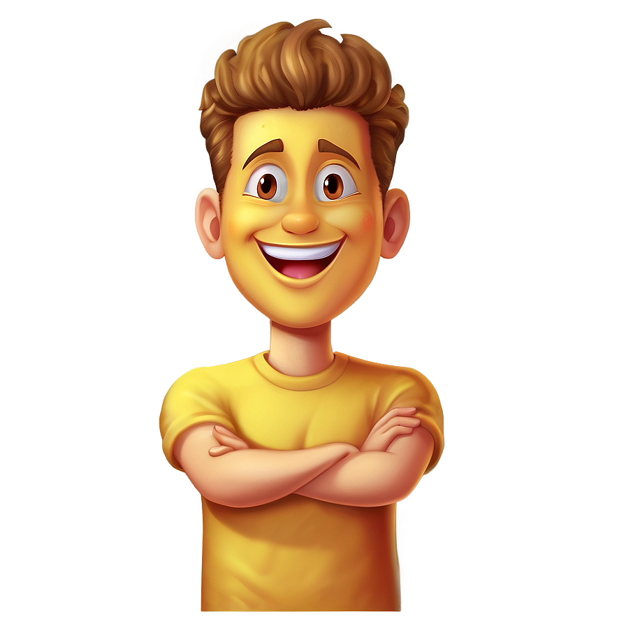 Ecstatic Man Emoji Png Fks PNG image