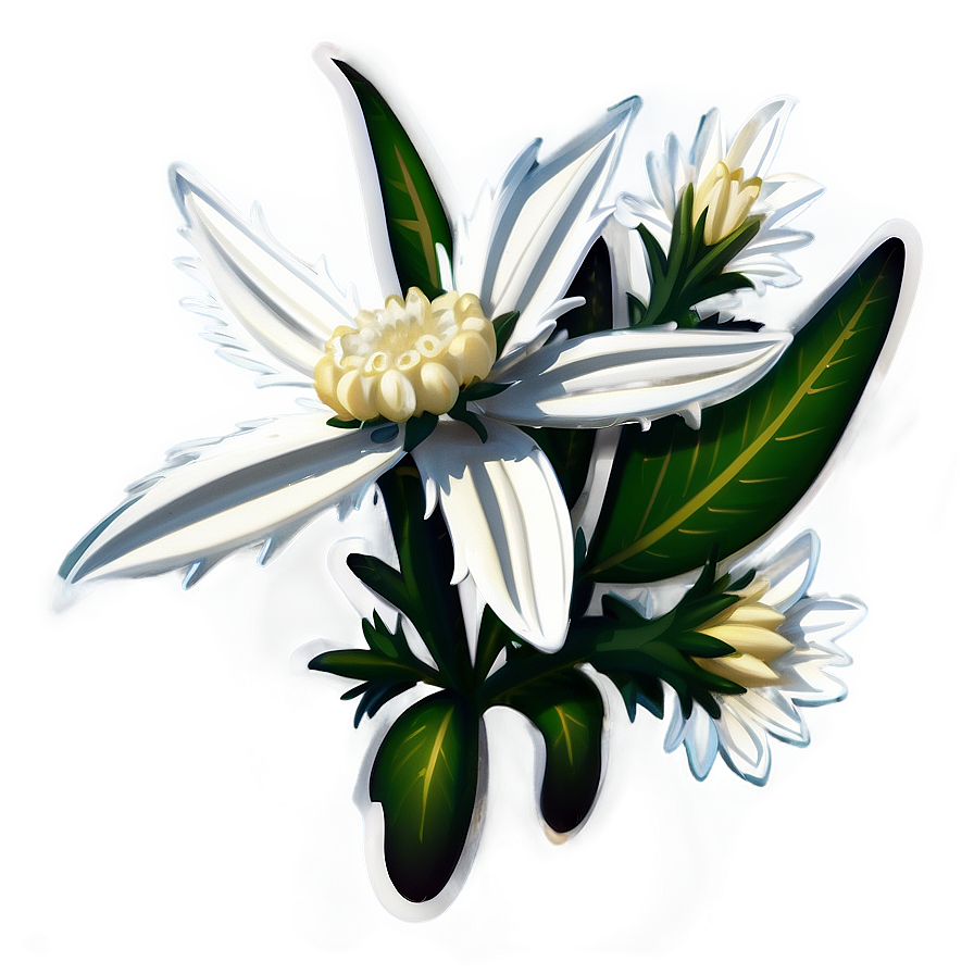 Edelweiss Flower Transparent Png 05252024 PNG image