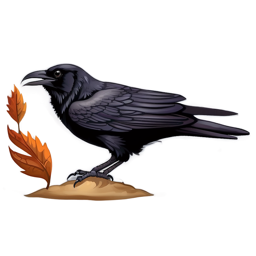 Edgar Allan Poe's Raven Png 06122024 PNG image