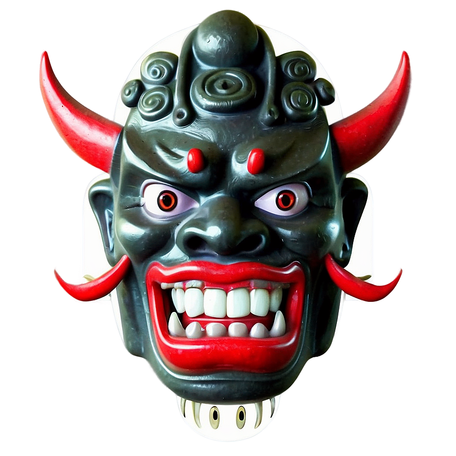 Edo Period Oni Art Png Sjb48 PNG image