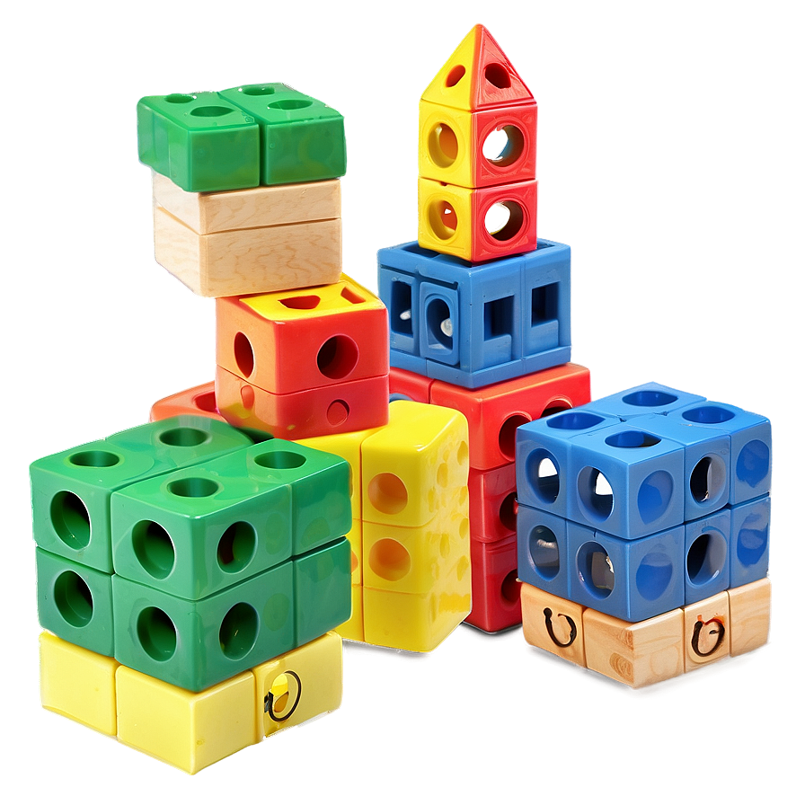 Educational Block Toys Png Qbj PNG image