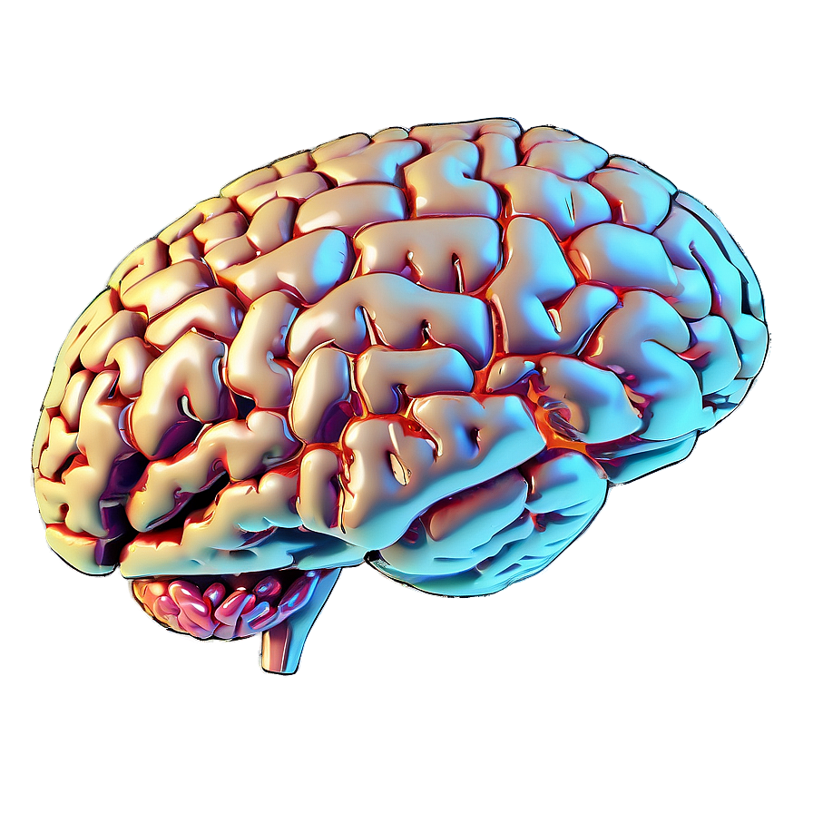 Educational Brain Outline Png 13 PNG image