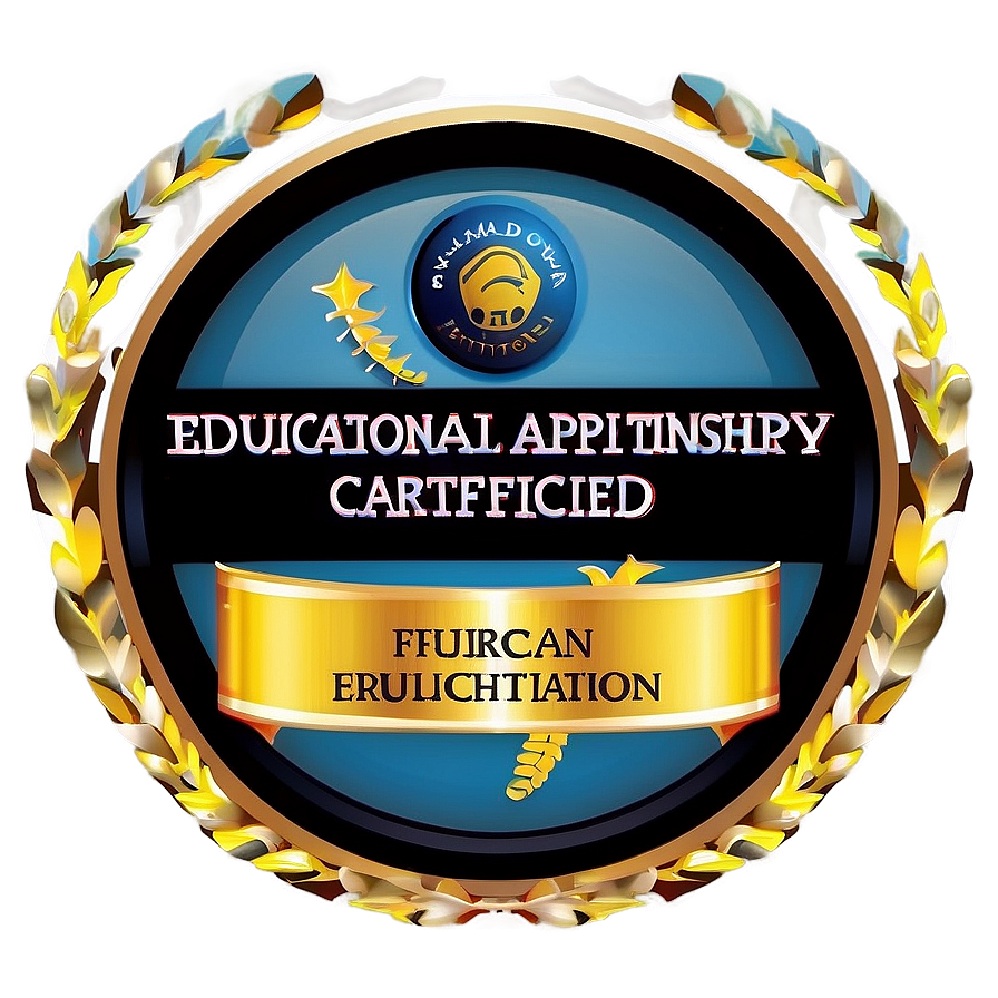 Educational Partnership Certificate Png Trk PNG image