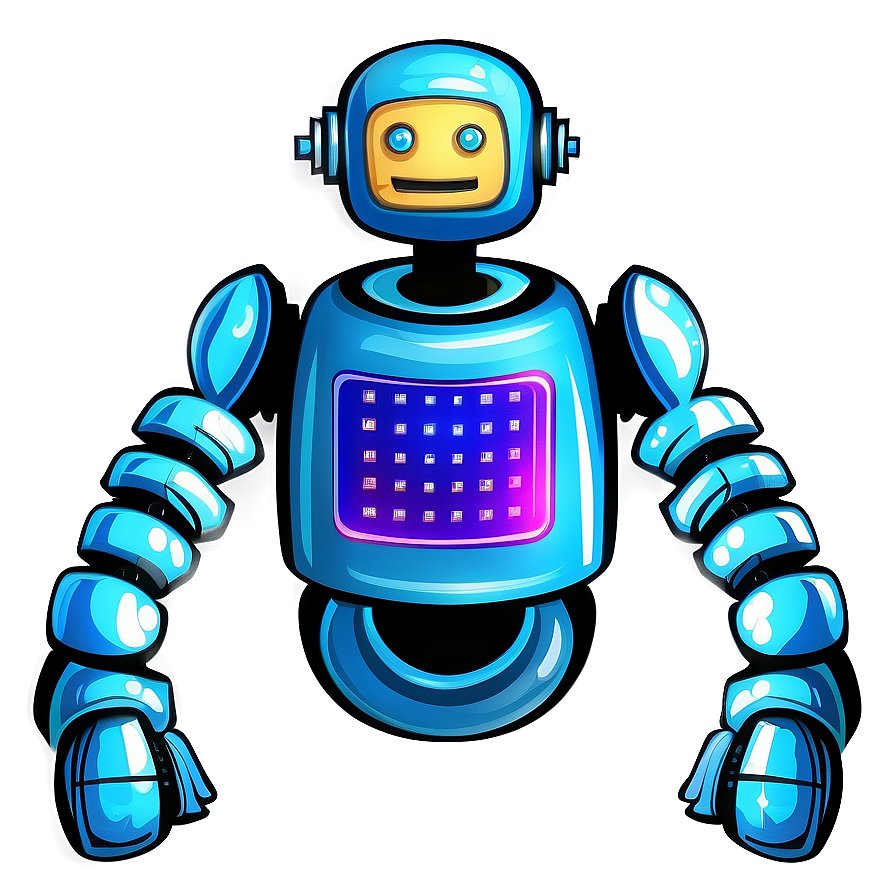 Educational Robot Clipart Png Vrs91 PNG image