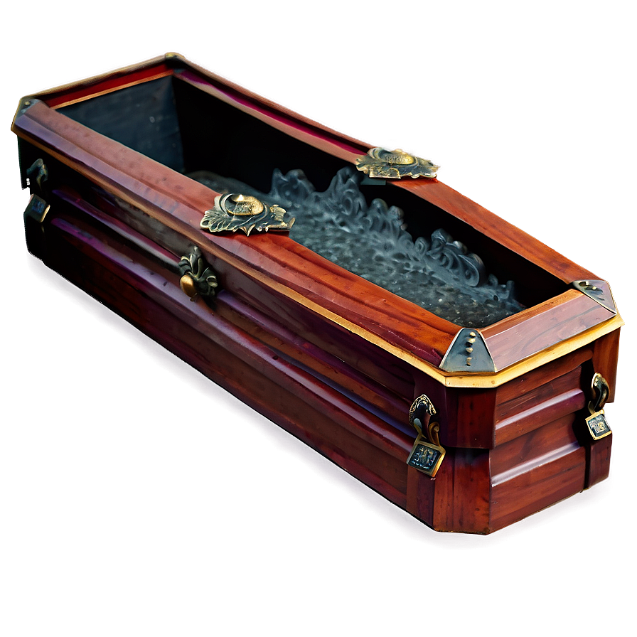 Eerie Open Coffin Png Aps PNG image