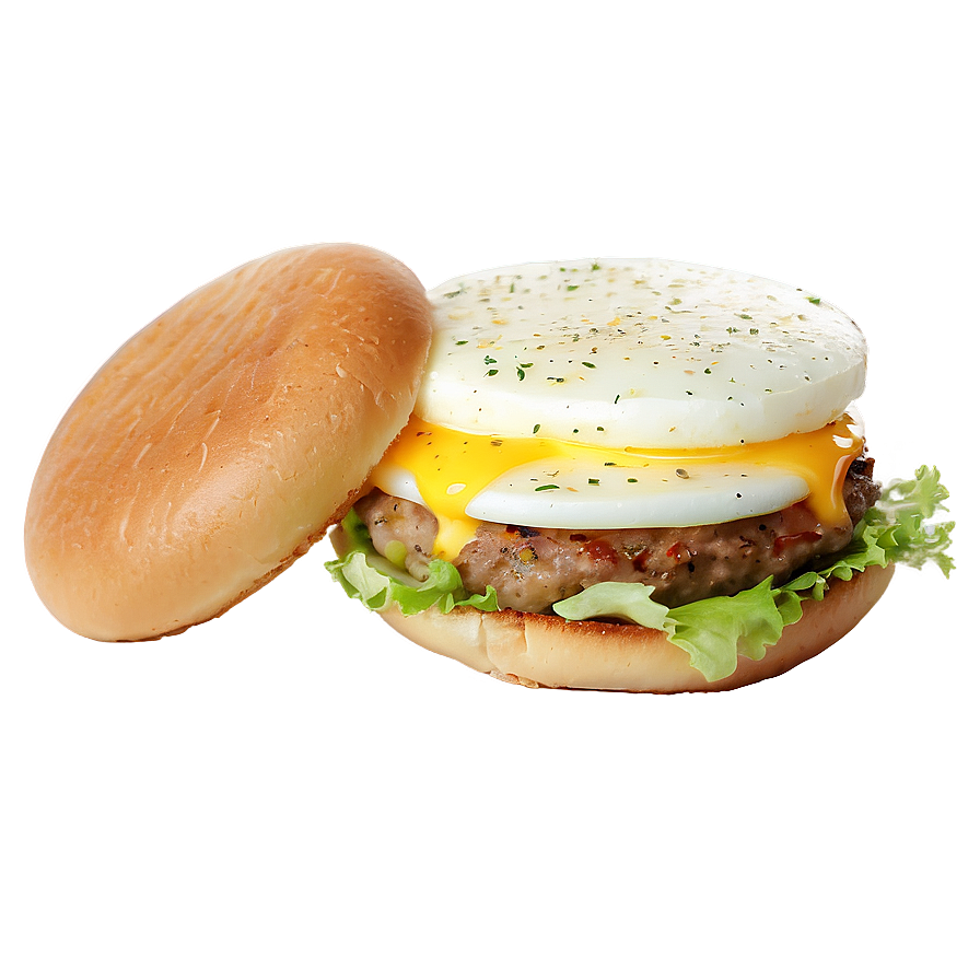 Egg Burger Png Cfv PNG image
