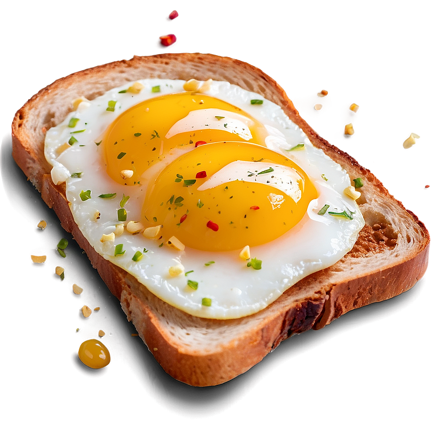 Egg On Toast Png 05042024 PNG image