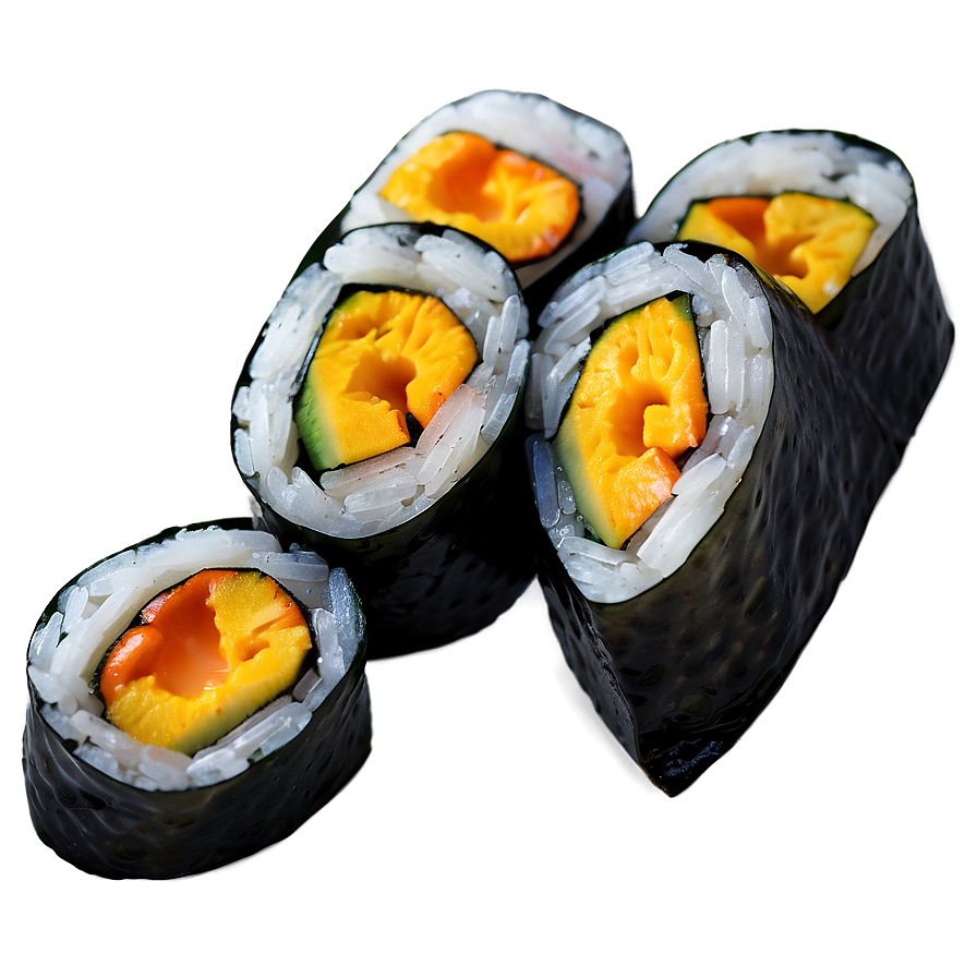 Egg Sushi Roll Png Cfa PNG image