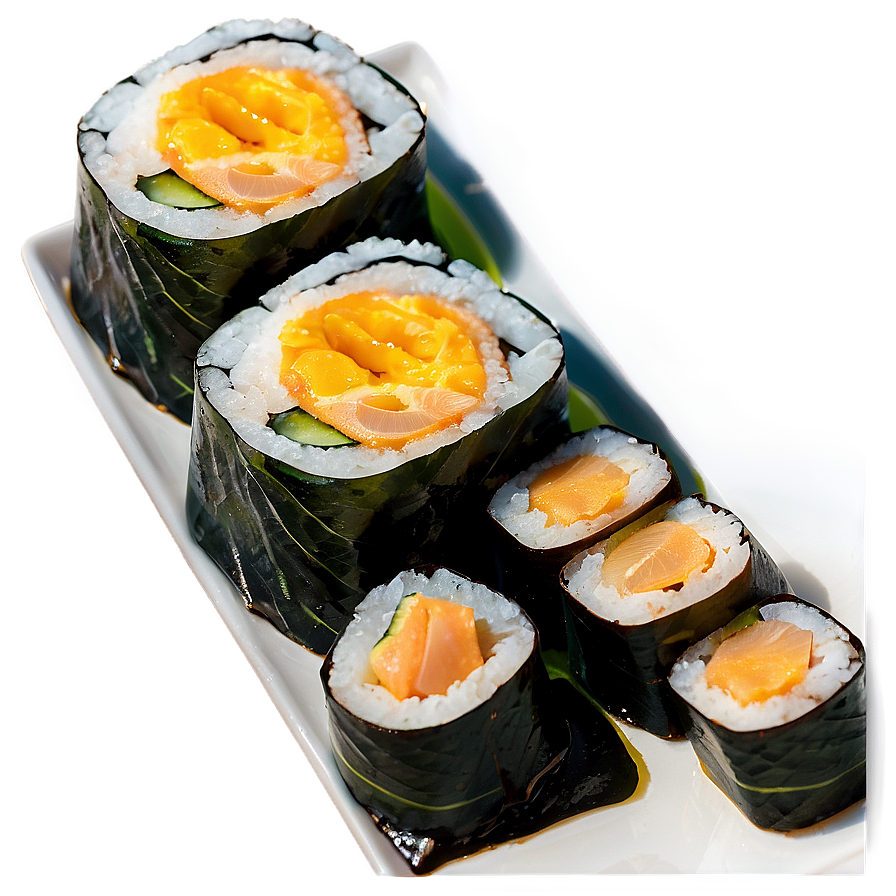 Egg Sushi Roll Png Omn27 PNG image