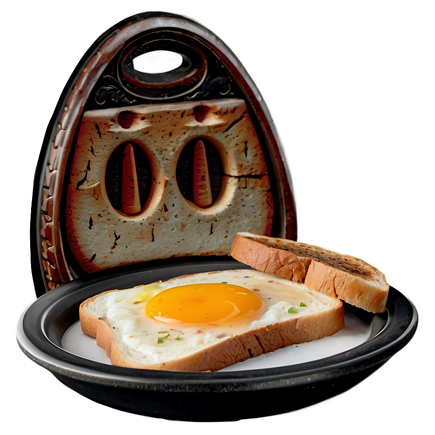 Egg With Toast Png 52 PNG image