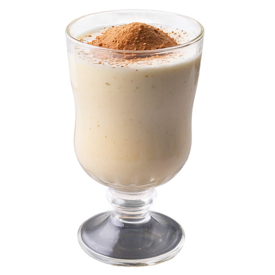 Eggnog With Nutmeg Dusting Png 06132024 PNG image