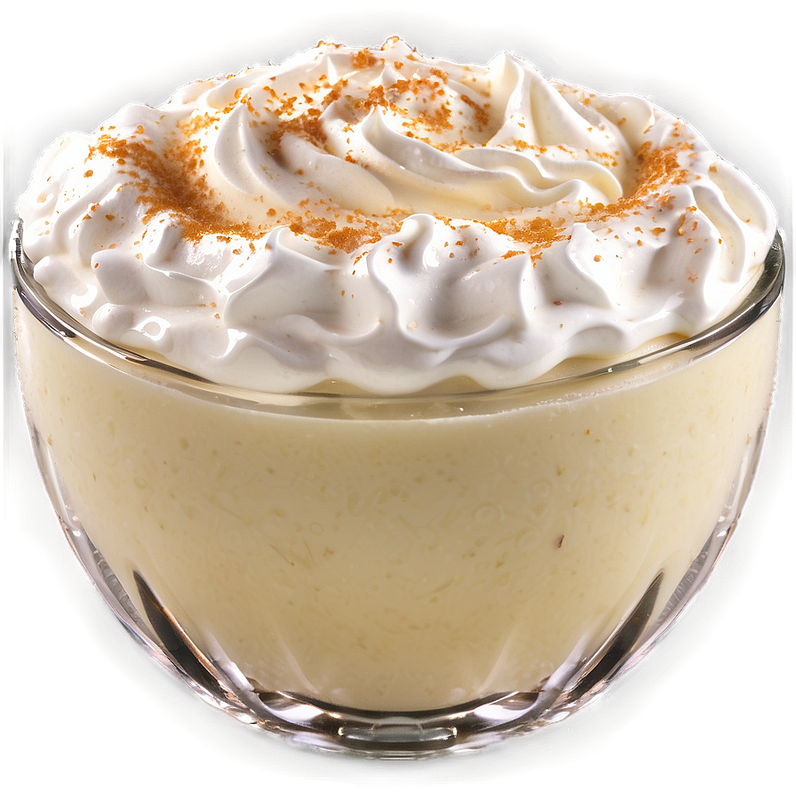 Eggnog With Whipped Cream Top Png 73 PNG image