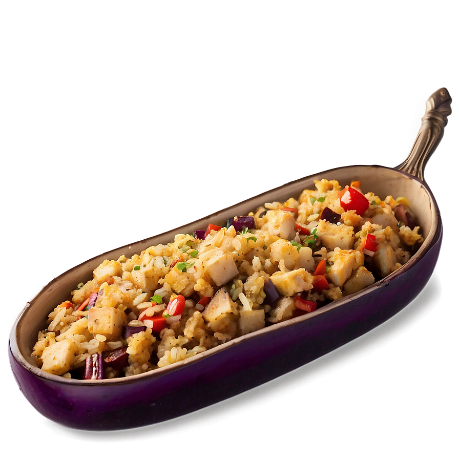 Eggplant And Pepper Stuffing Png 4 PNG image