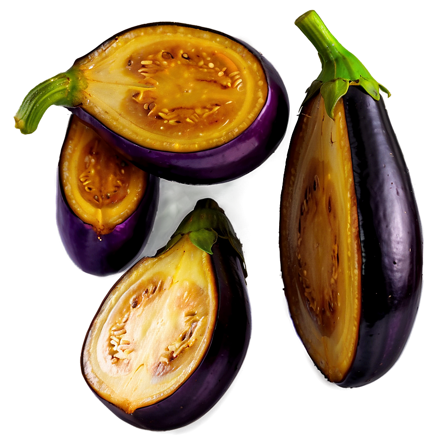 Eggplant Slice Png Mto14 PNG image