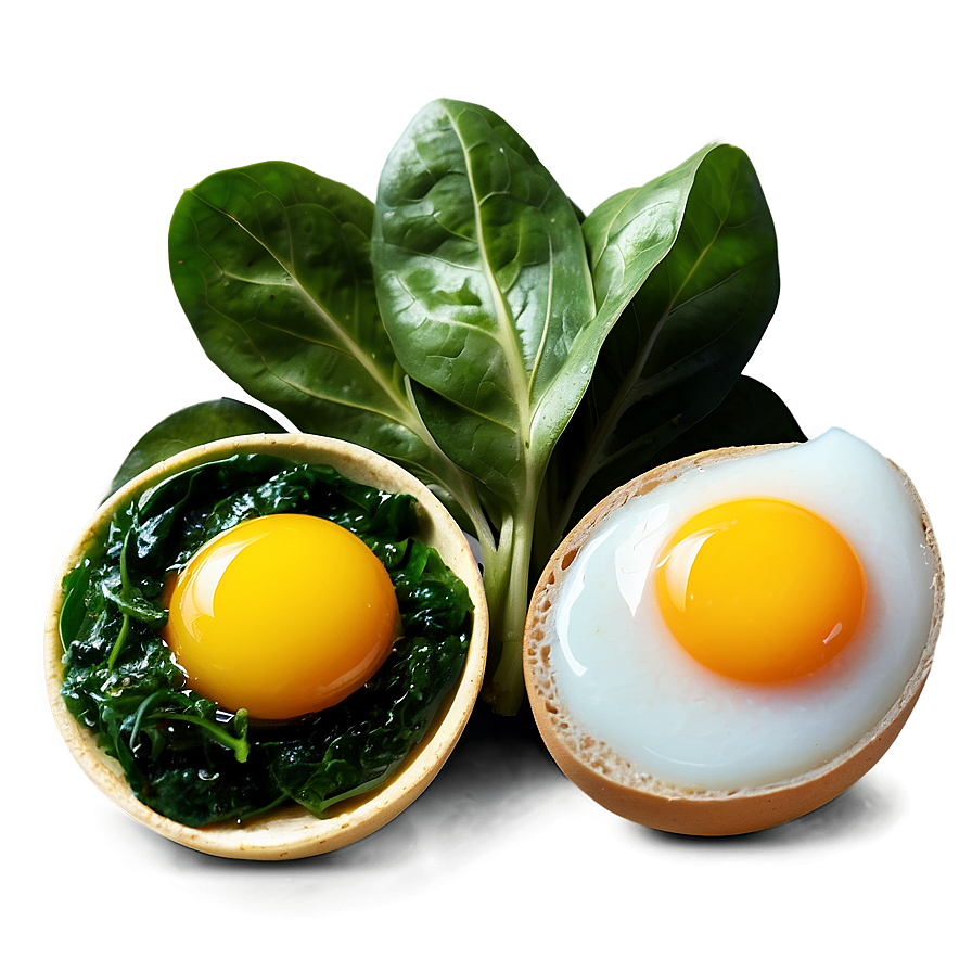 Eggs And Spinach Png Oul49 PNG image