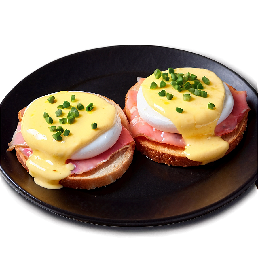 Eggs Benedict Plate Png Woq35 PNG image