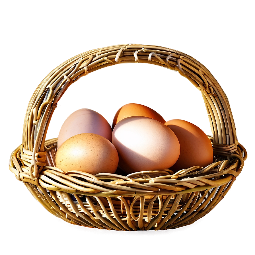 Eggs In Basket Png 05242024 PNG image