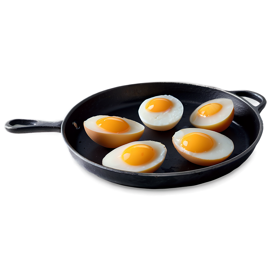 Eggs In Pan Png 05242024 PNG image