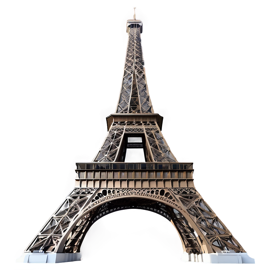 Eiffel Tower Detailed Architecture Png Lhb8 PNG image