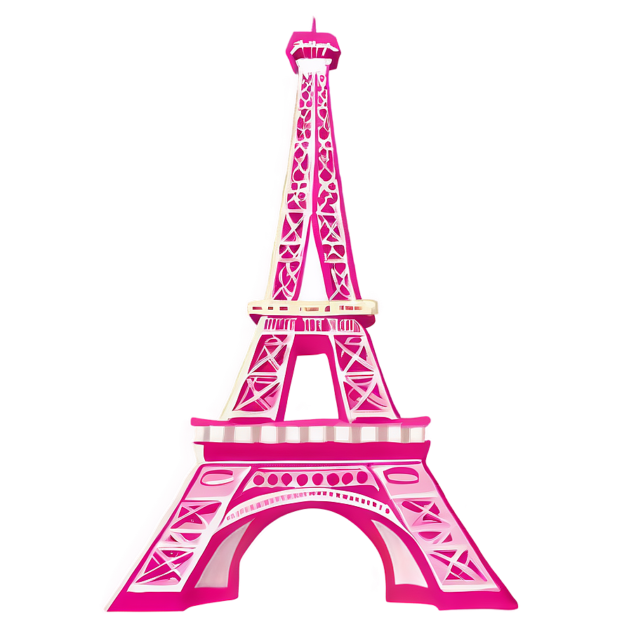 Eiffel Tower Fashion Illustration Png 26 PNG image