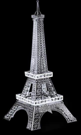 Eiffel Tower Graphic Representation PNG image