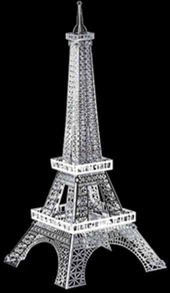 Eiffel Tower Graphic Representation PNG image