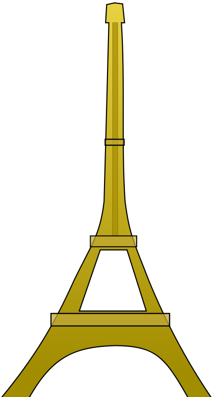 Eiffel Tower Illustration PNG image