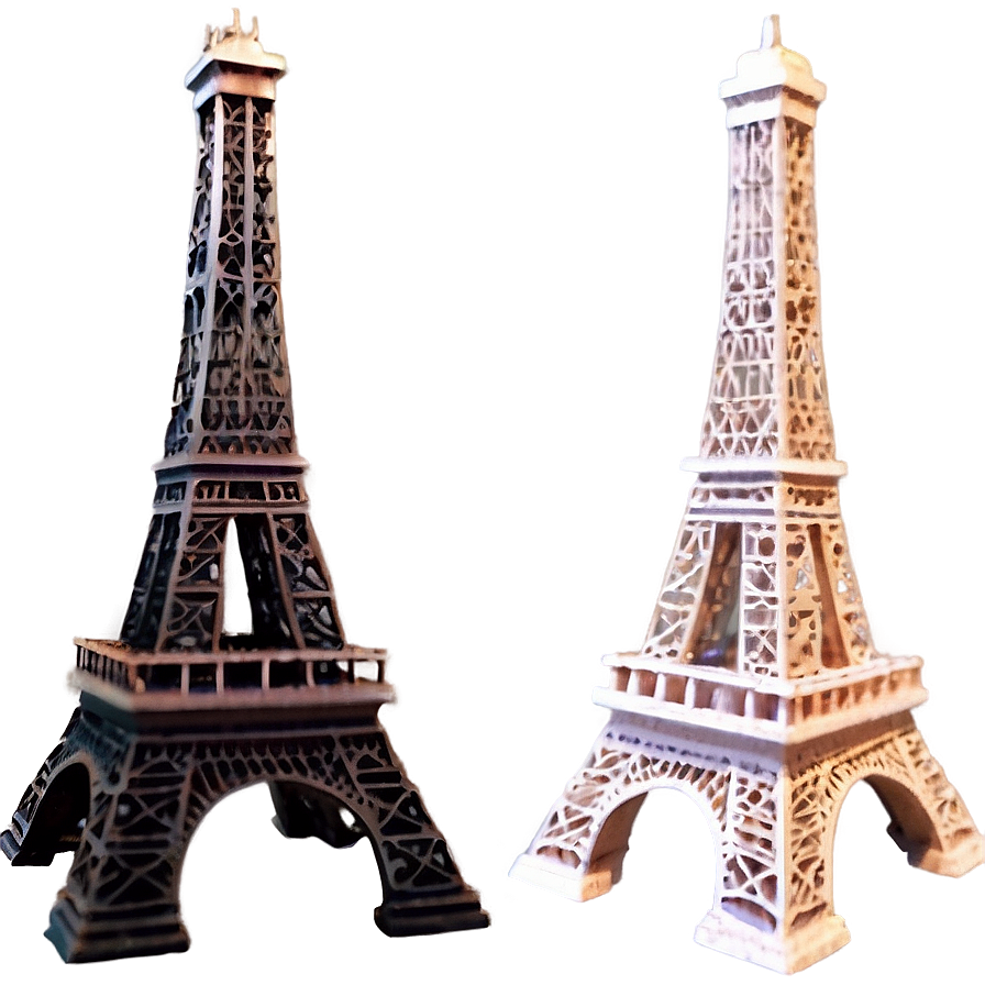 Eiffel Tower Miniature Model Png 05212024 PNG image