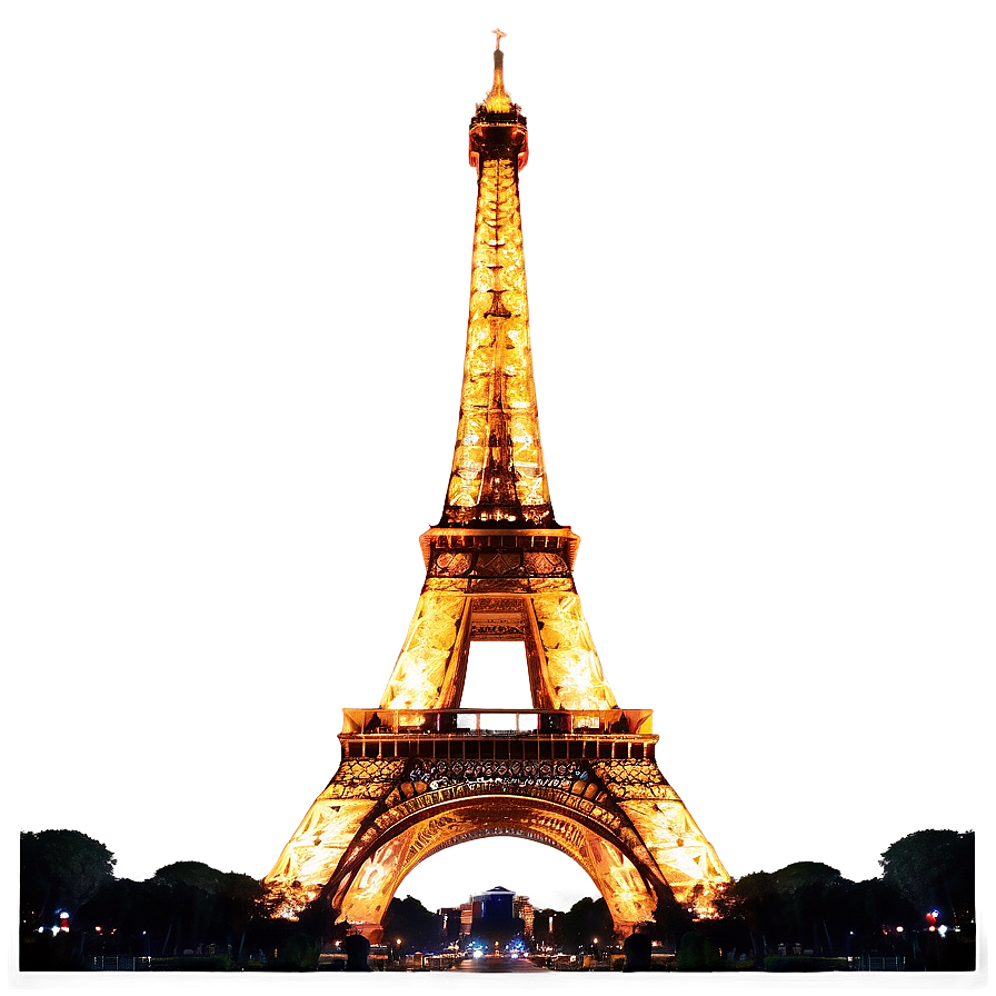 Eiffel Tower Night View Png Grt44 PNG image