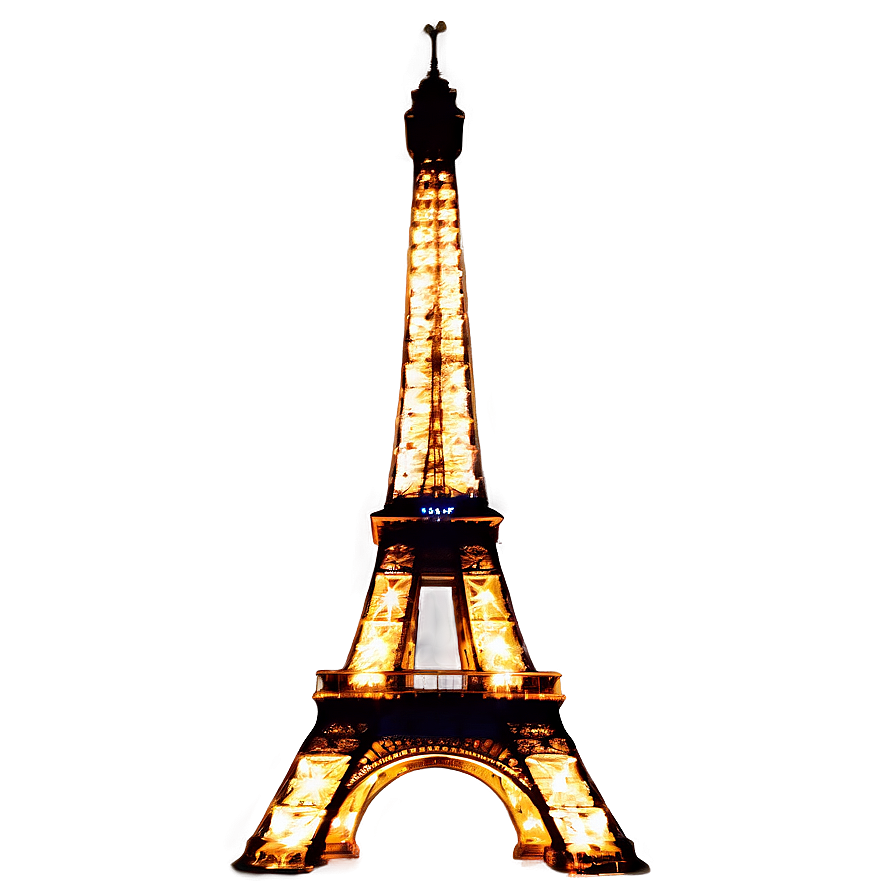 Eiffel Tower Night View Png Laa33 PNG image