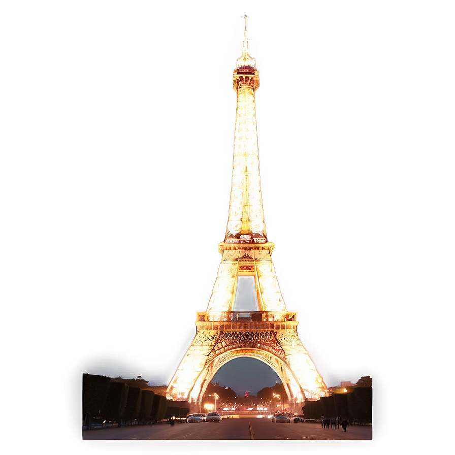 Eiffel Tower Romantic Night Png 61 PNG image