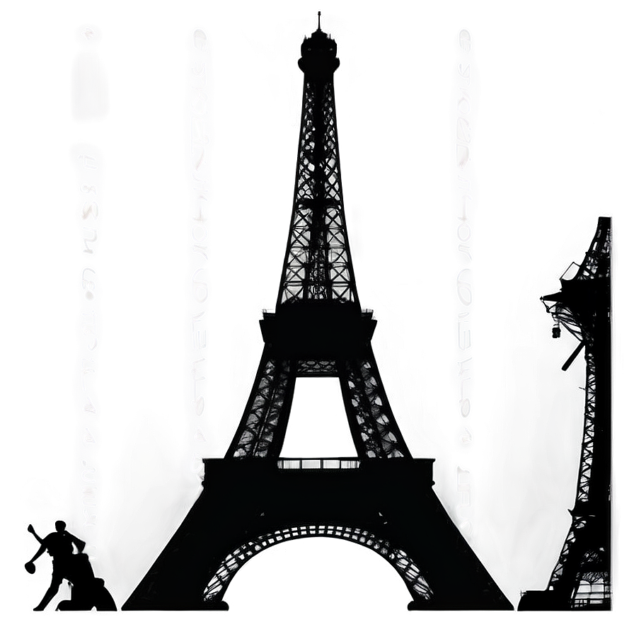 Eiffel Tower Silhouette Png Dpq92 PNG image