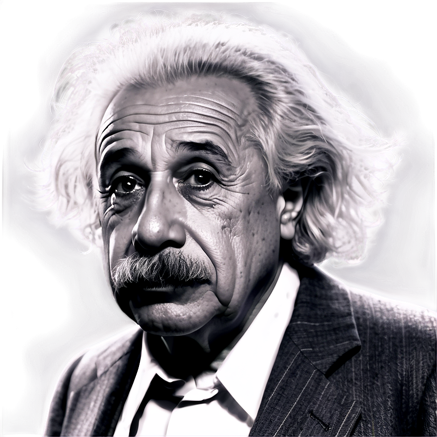 Einstein Black And White Png Dpb98 PNG image