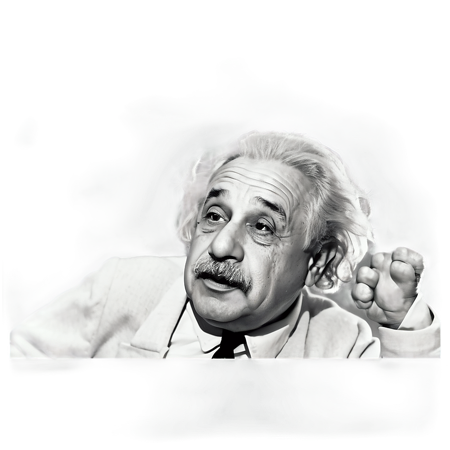 Einstein Black And White Png Kwf48 PNG image