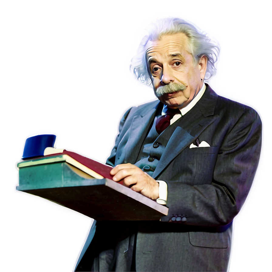 Einstein In Lecture Png Jsu PNG image