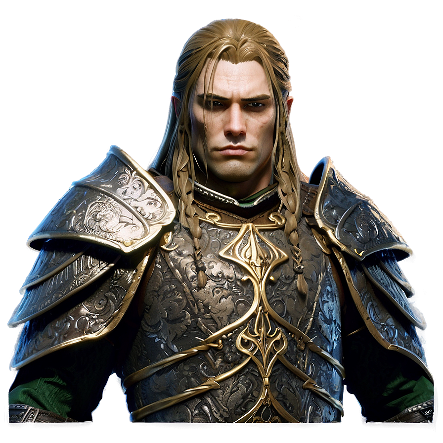 Elden Ring Character Render Png Artwork 72 PNG image