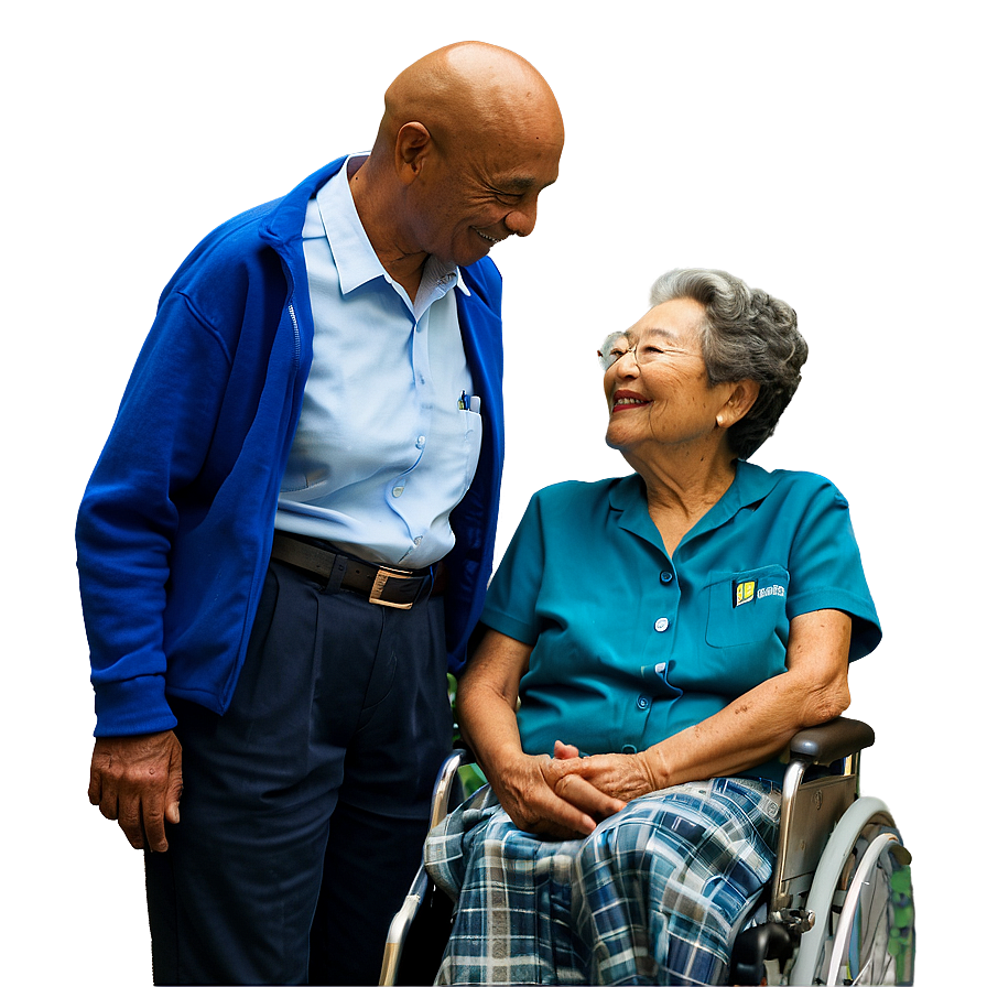 Elderly Care Intervention Png 06262024 PNG image