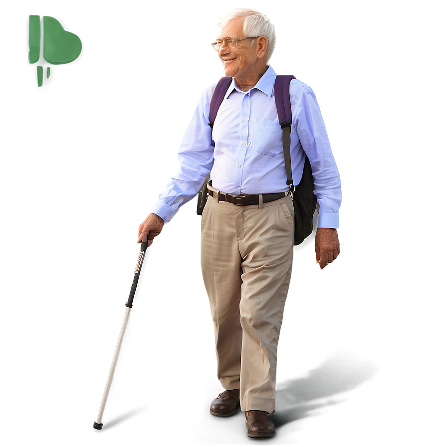 Elderly Couple Sunset Walk Png Mle68 PNG image