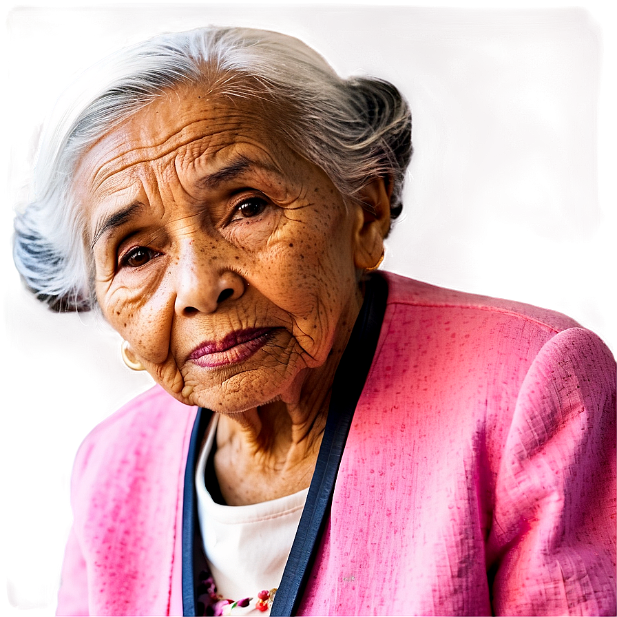 Elderly Woman Baking Png 26 PNG image