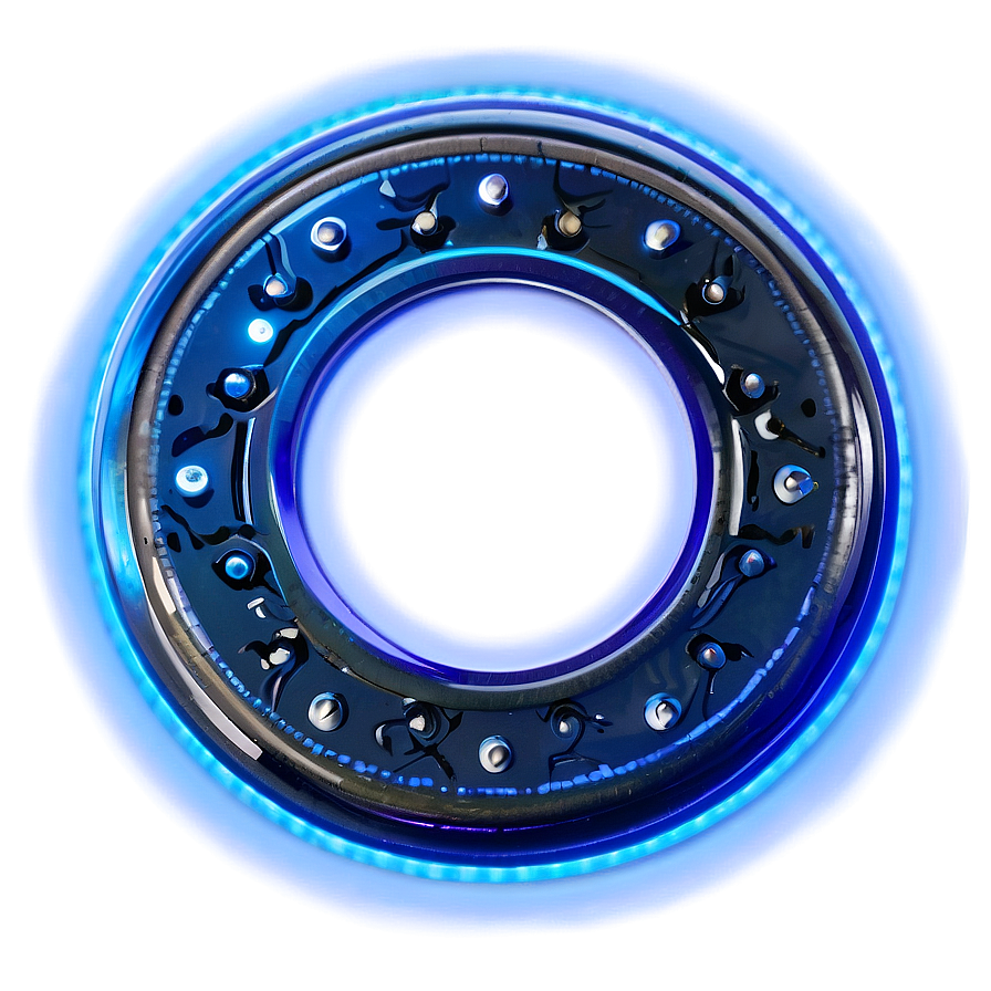 Electric Blue Circle Png 05062024 PNG image