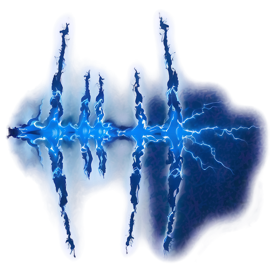 Electric Blue Glow Png 06122024 PNG image