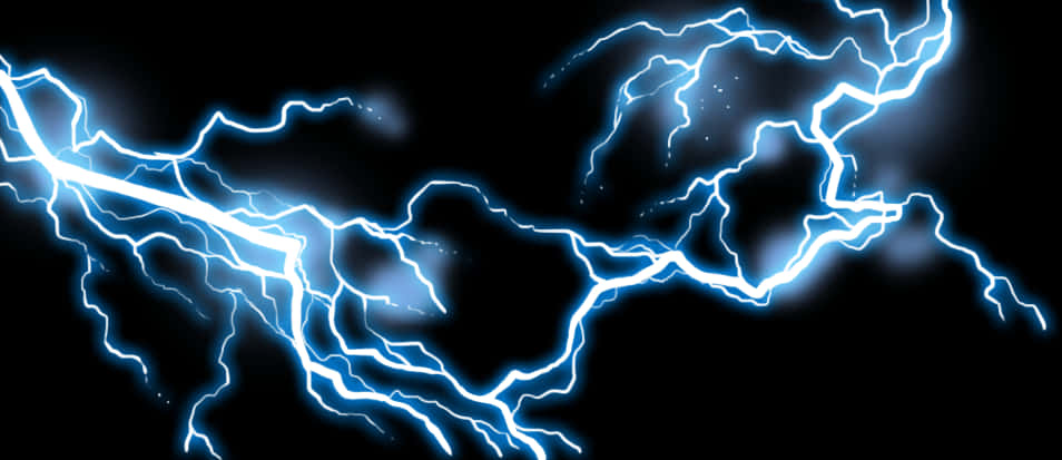 Electric_ Blue_ Lightning_ Bolts_ Background PNG image