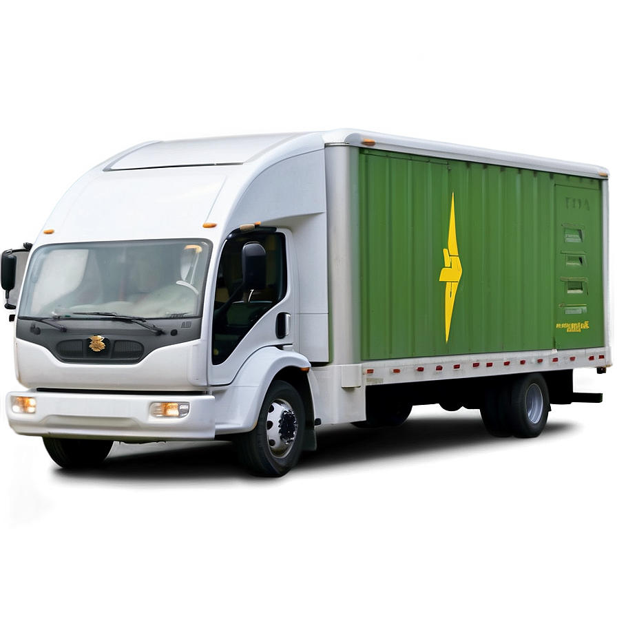 Electric Box Truck Concept Png 91 PNG image