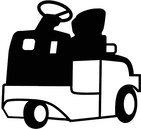 Electric Car Cartoon Outline PNG image