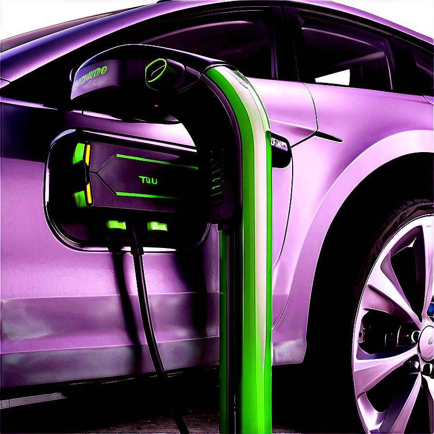 Electric Car Charging Station Png Eke87 PNG image