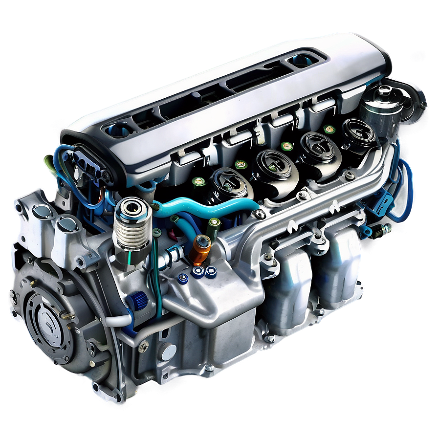 Electric Car Engine Details Png 06262024 PNG image