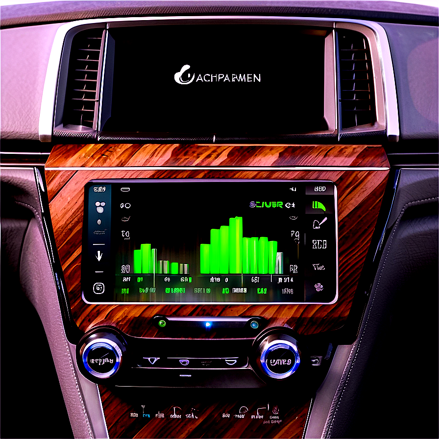 Electric Car Infotainment System Png 06262024 PNG image