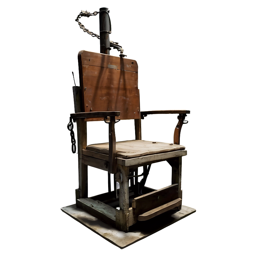 Electric Chair From Alcatraz Png 06212024 PNG image