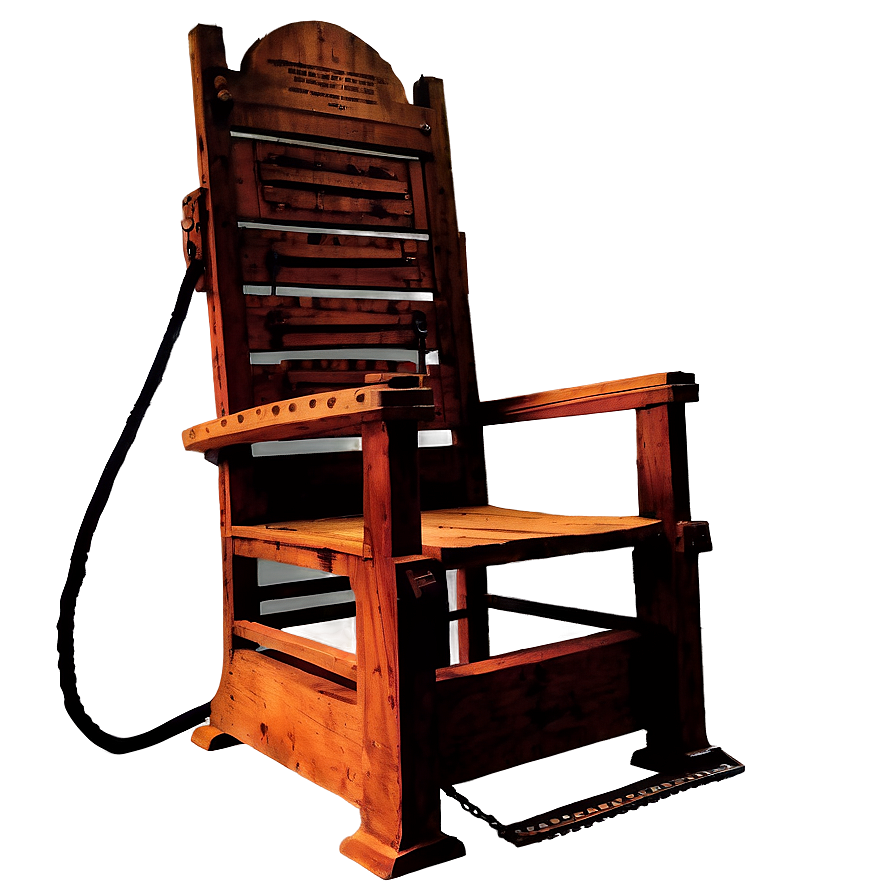 Electric Chair Historical Image Png Boi96 PNG image