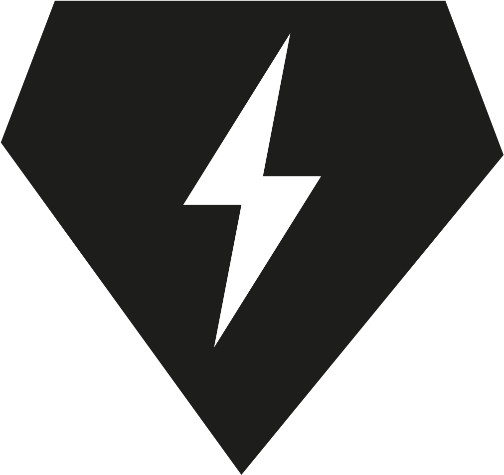 Electric Charge Symbol Graphic PNG image